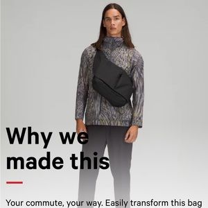 Lululemon lab expandable backpack